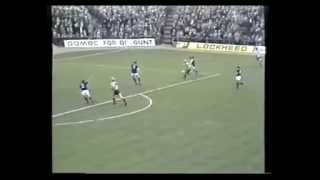 Jimmy Greenhoff Volley v Birmingham December 1974 [upl. by Pickering309]