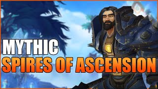 Spires of Ascension Mythic Fury Warrior DPS  WoW Shadowlands 90 Beta [upl. by Irod613]