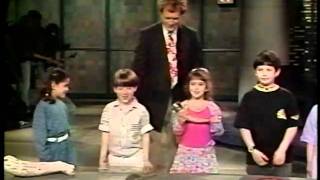 Late Night with David Letterman 10th Anniversary  Kids Segments [upl. by Aelam]