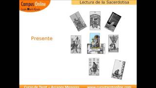 Lectura Suma Sacerdotisa con los 78 arcanos del Tarot Aprende a leer el tarot [upl. by Renick]