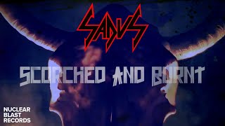 SADUS  Scorched And Burnt OFFICIAL LYRIC VIDEO [upl. by Akirehs79]