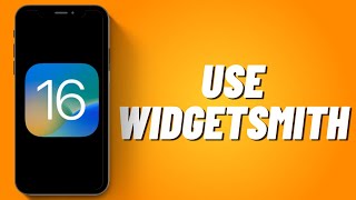 How To Use WidgetSmith iOS 16 2023 [upl. by Restivo]