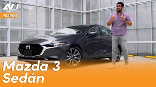 Mazda 3 Sedán ⭐️  Se acerca a territorio premium  Reseña [upl. by Hultgren]