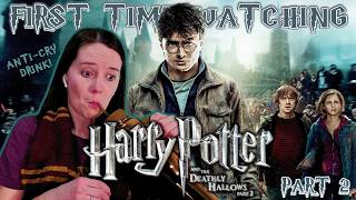 Harry Potter and the Deathly Hallows Part 2  Movie Reaction Part 2  First Time Watching [upl. by Gschu]