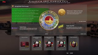 CSGO Stockholm 2021 Diamond Coin [upl. by Yeltnarb]