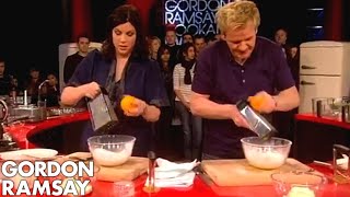 How to Make Mandarin Cheesecake  Gordon Ramsay [upl. by Oettam763]