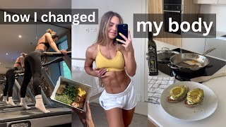 HOW I CHANGED MY BODY by changing my mindset [upl. by Nilrev783]