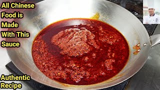 Schezwan Sauce Restaurant Style  Authentic Recipe  Schezwan Sauce Recipe  Chef Ashok [upl. by Eula]