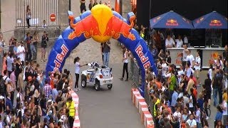 Red Bull Soapbox crashes 2014 France crash with Sebastien Ogier Cyril DespresStephane Peterhansel [upl. by Maroney10]