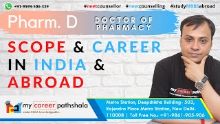 Pharm D Scope and salary in India [upl. by Gerhard]