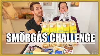 EN SJUK SMÖRGÅS CHALLENGE [upl. by Atteugram]