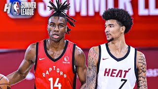 Toronto Raptors vs Miami Heat  FULL Game Highlights  July 19 2024 NBA Summer League [upl. by Eidarb]