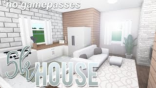 5KBLOXBURG FAMILY HOUSE BUILD NO ADVANCED PLACEMENT [upl. by Izogn553]