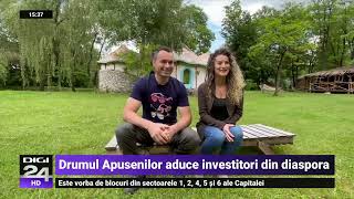 Șoseaua spectaculoasă prin munții Apuseni aduce investitori din diaspora [upl. by Skutchan]