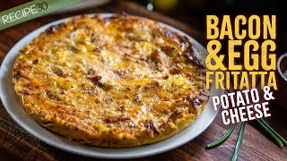 Ultimate Frittata Breakfast  One Pan Breakfast Wonder [upl. by Sami]