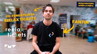 Créer sa startup après une prépa Reelax Tickets [upl. by Mauretta]