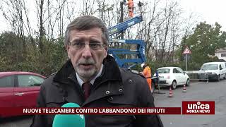 Via Cantalupo nuove videocamere contro labbandono dei rifiuti [upl. by Nnylav807]