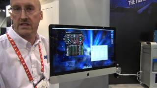 CES 2013 OWC Newer Technology NuMount Pivot Wall Mount iMac amp Apple displays [upl. by Ertha]