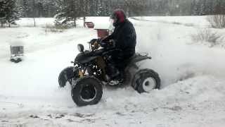 Bashan 250cc winter fun [upl. by Demp]