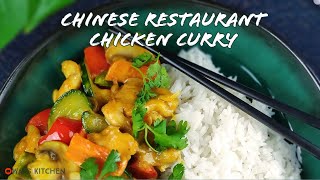 Kip Kerrie zoals bij de Chinees 🤤🍜  Chinese Restaurantstyle Chicken Curry 🤤🍜中餐馆咖喱鸡 [upl. by Skippie214]