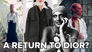 John Galliano Is Leaving Maison Margiela A Return To Dior Looming [upl. by Lapointe374]