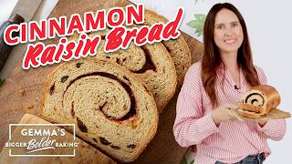 Easiest Cinnamon Swirl Raisin Bread Recipe [upl. by Anairotciv]