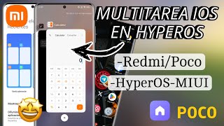 😍INCREÍBLE NUEVA MULTITAREA IOS EN XIAOMI Y NUEVO LAUNCHER RENOVADO [upl. by Soinski]