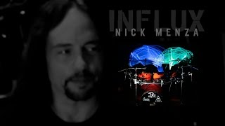 Drummer Nick Menza on His INFLUX Art Collection amp Creative Mindset [upl. by Aili708]