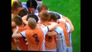 DFB celebration of Hummels Goal in World Cup 2014 [upl. by Ardeha]