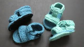 Inspiration  virkade sandalercreative project crocheted sandals [upl. by Meyers]