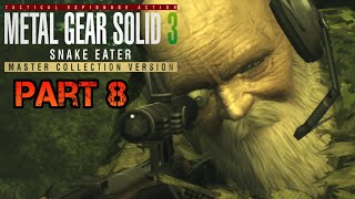 Metal Gear Solid 3 Snake Eater Master Collection ►Part 8◄NO COMMENTARY PS5 Gameplay [upl. by Bohrer215]