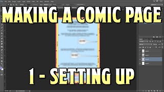 1 Setup Creating a Comic Page [upl. by Alihs404]