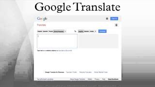 Google Translate [upl. by Carmon440]