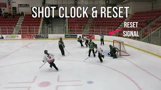 Ringette Introduction  game situations rules amp referee signals [upl. by Perla]