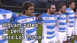 Higuain patea un penal para Los Pumas [upl. by Ney]