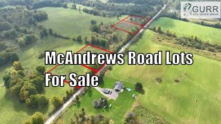 McAndrews Road Lots for Sale [upl. by Ecinaej]