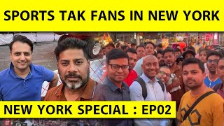 VIKNIK NY Special Ep 2 Meet and Greet with Fans at Times Square  T20 World Cup [upl. by Anaeirb579]