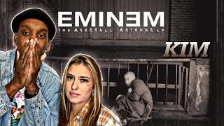 OUR FIRST TIME HEARING Eminem  Kim REACTION  THIS GOT SERIOUS REAL QUICK 😳😱 [upl. by Pfeffer]