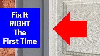 How to Replace Garage Door Weather Stripping  Easy Task [upl. by Gareth]