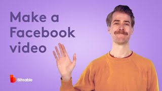 Make a video for Facebook easily [upl. by Adihaj]