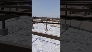 Solar panel mounting structure design and fabrication useful tips in Urdu  solar frame [upl. by Arytas]