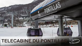 Télécabine du Pontillas  Serre Chevalier Vallée [upl. by Heloise]