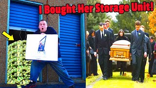 SHE PASSED AWAY I Bought Her Storage Unit and It Was FULL OF MONEY [upl. by Lampert]