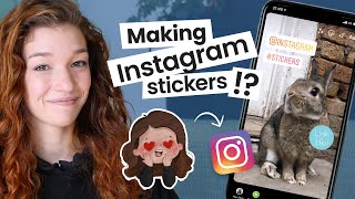 How To Make Instagram Stickers • Tutorial • Creating Animated GIFs in Procreate amp Uploading to Giphy [upl. by Ithnan83]