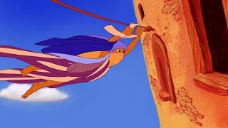 Slow Motion Aladdin hit the wall  quotAladdinquot 1992 [upl. by Aicelef914]