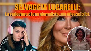 SELVAGGIA LUCARELLI LA CARICATURA DI UNA GIORNALISTAMA MICA SOLO LEI [upl. by Ycak]