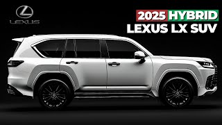 2025 Lexus LX Luxury Hybrid SUV Evolution Redesign Rumors amp Release Date [upl. by Auqinot778]