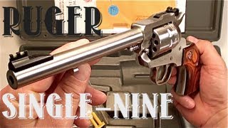 Ruger SingleNine 22 Magnum SingleAction Revolver  oilthegun [upl. by Lolanthe899]