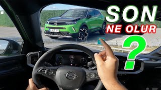 Yeni Opel Mokka Elektrik  POV Sürüş Son Gaz Ne Olur [upl. by Ecnatsnoc]