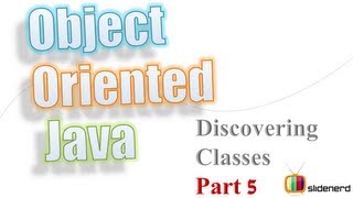 18 Java Classes Example Part 5 [upl. by Siuqram785]